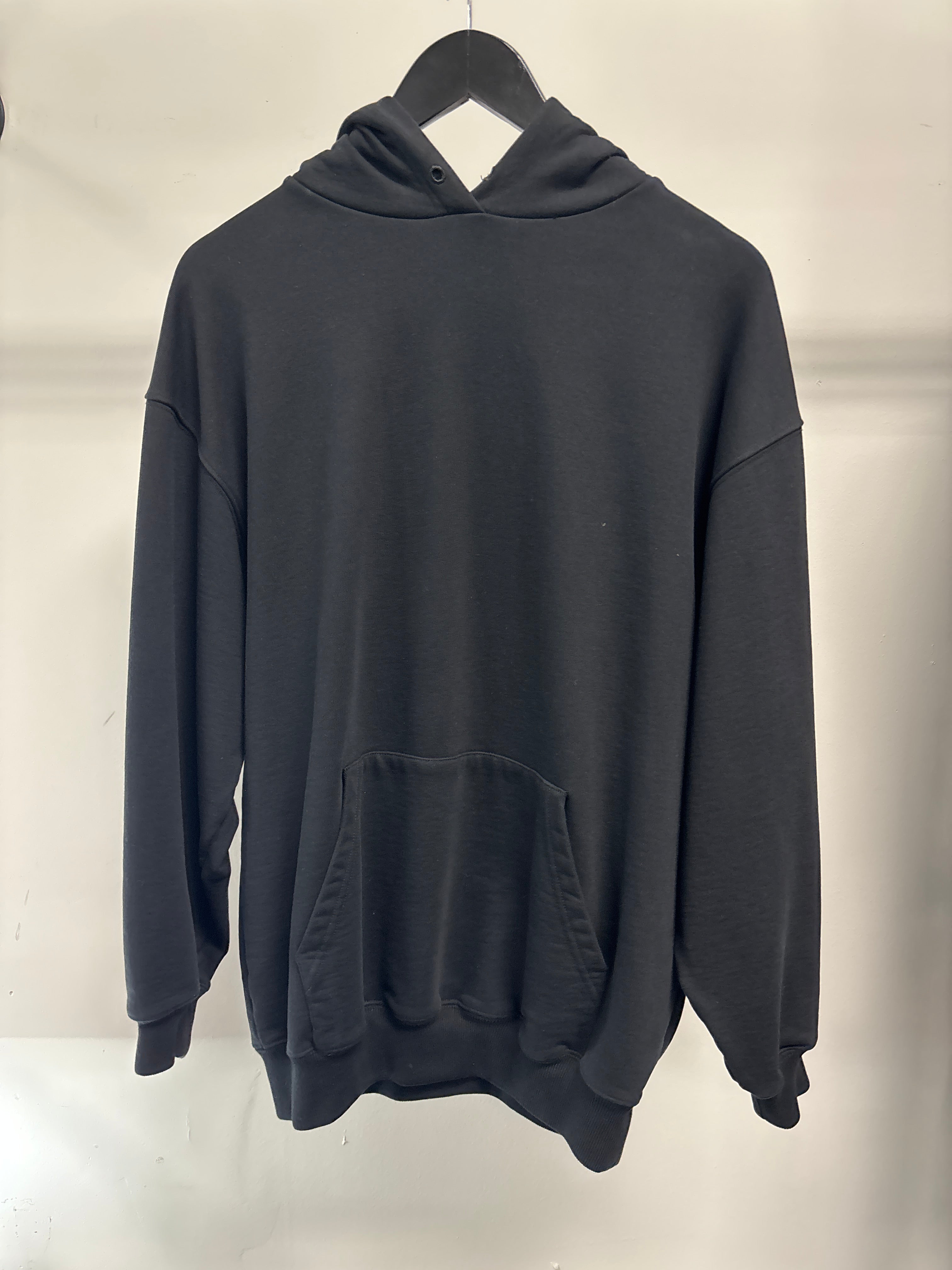 Balenciaga Archetype Back Logo Hoodie Black