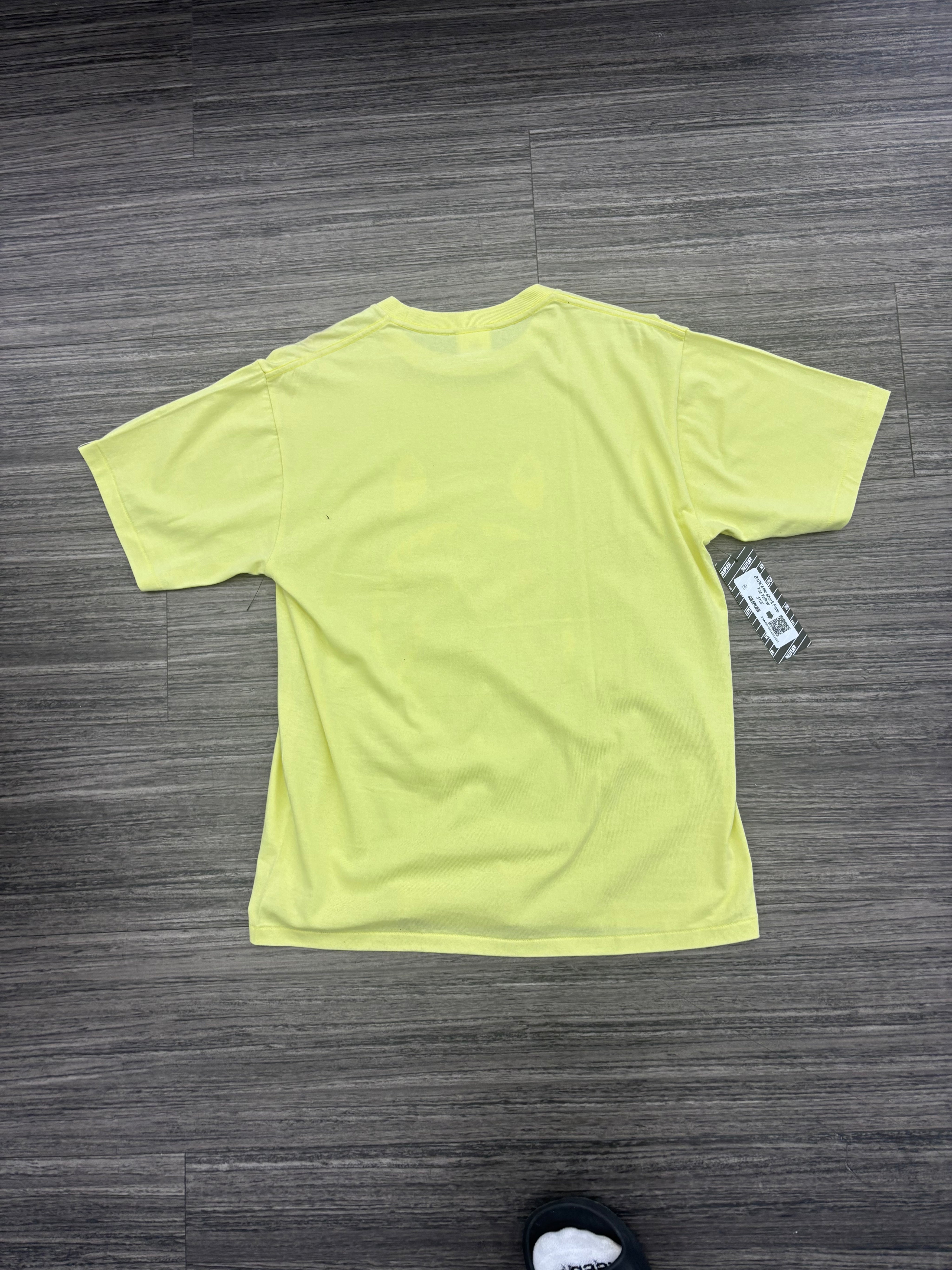 BAPE Milo Shark Face Tee Yellow