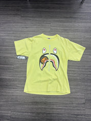 BAPE Milo Shark Face Tee Yellow