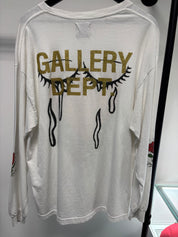 Gallery Dept. Puzzle Heart L/S Tee White