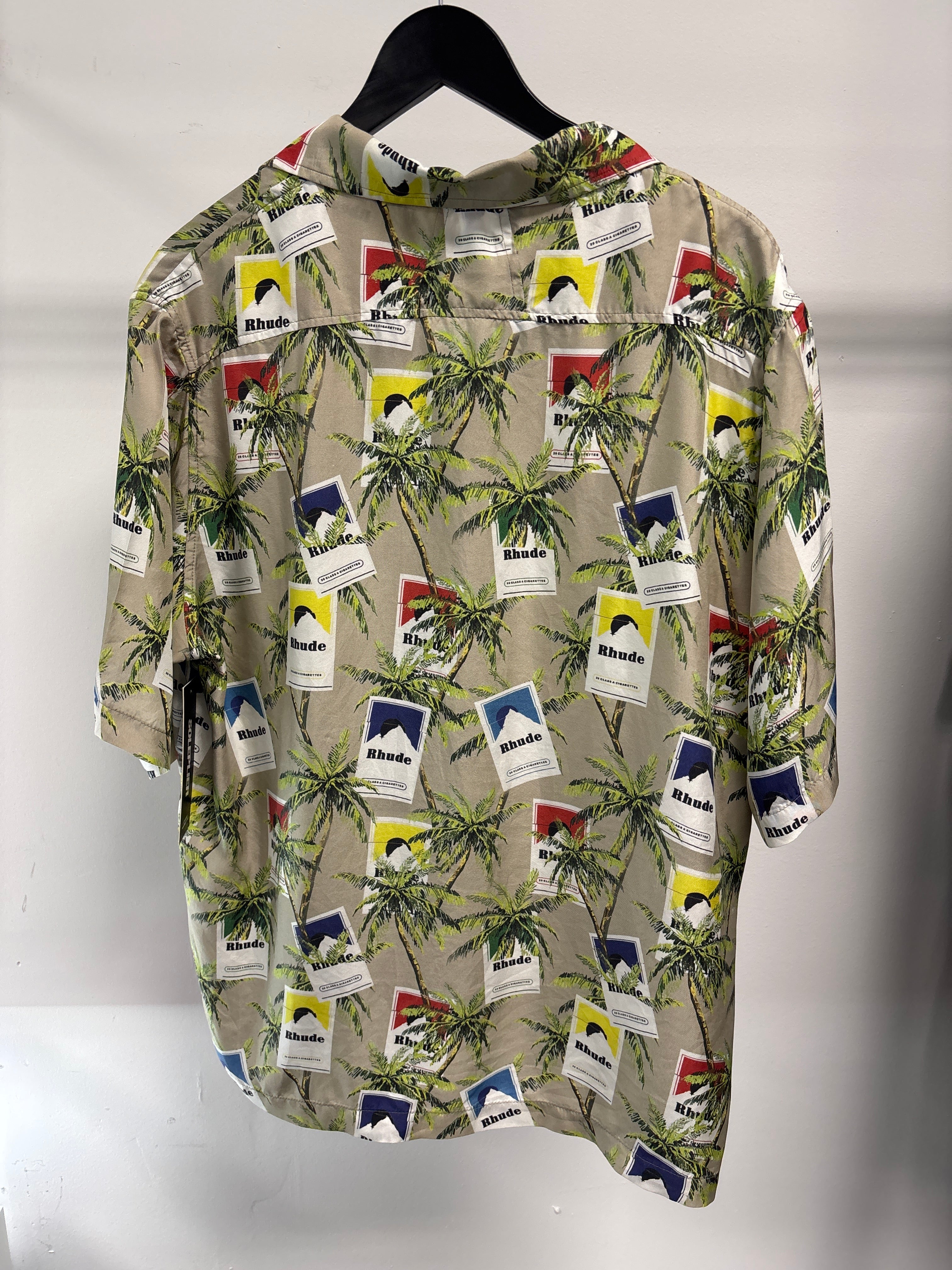Rhude Ciggerate Print Button Shirt Multi