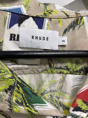 Rhude Ciggerate Print Button Shirt Multi