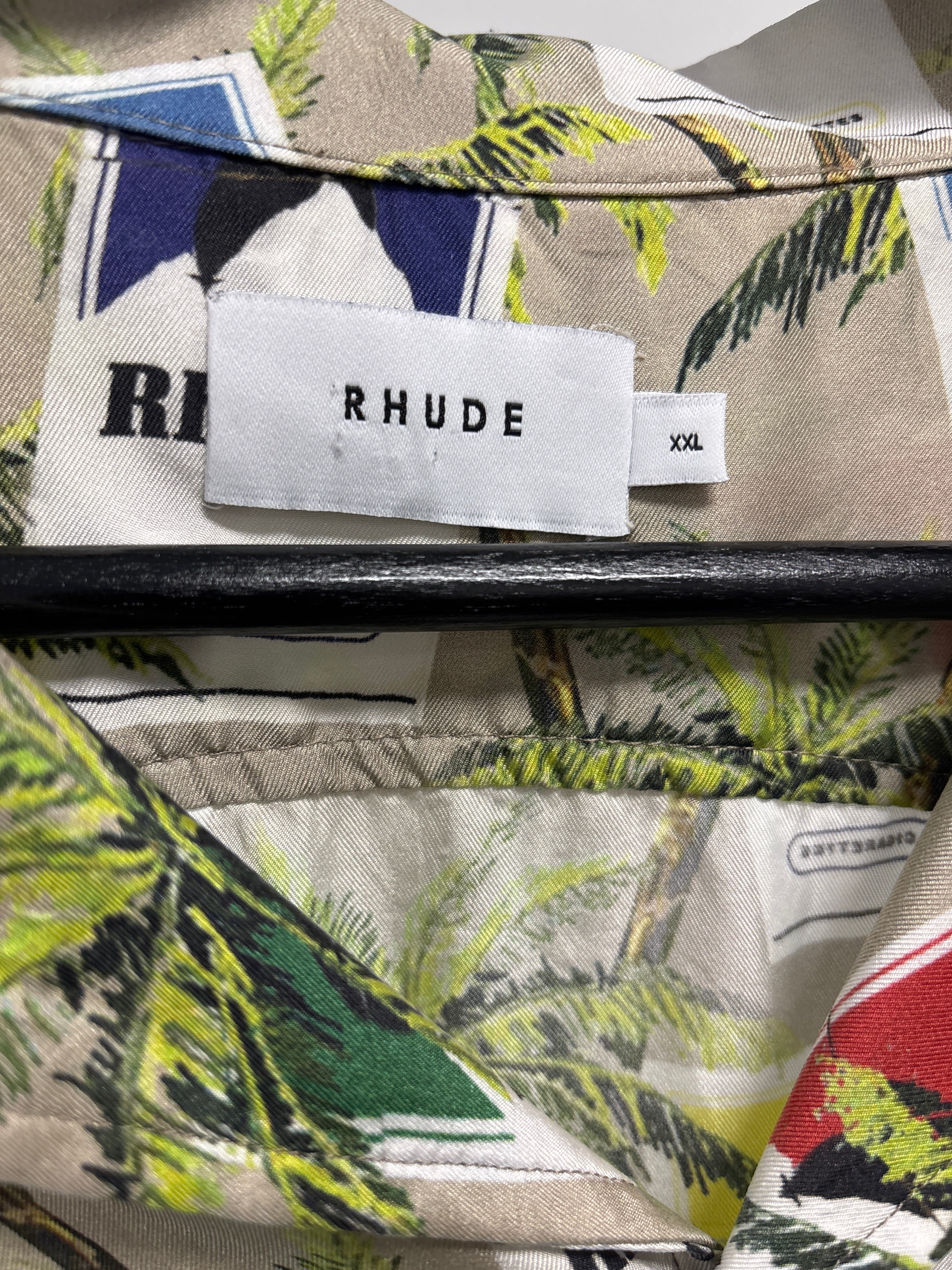 Rhude Ciggerate Print Button Shirt Multi