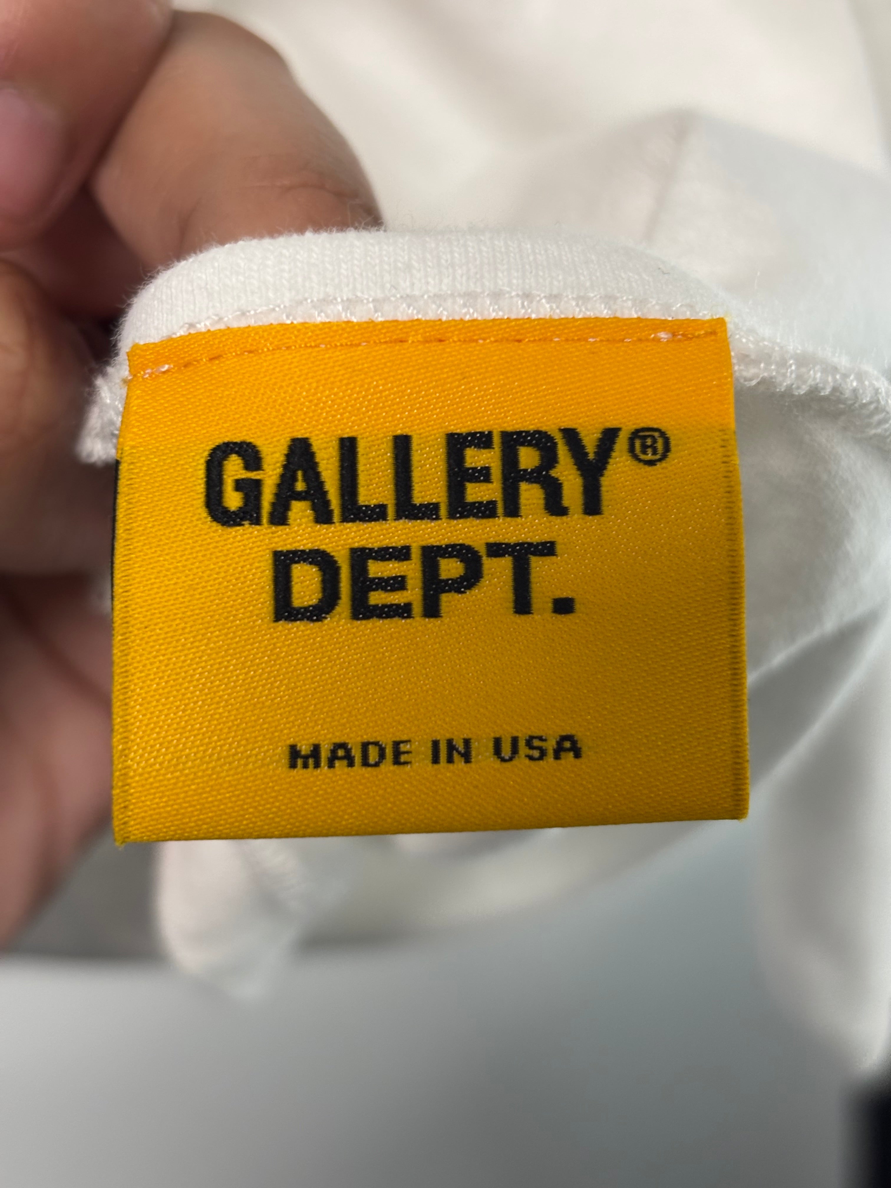 Gallery Dept. Souvenir L/S T-shirt White