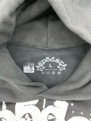 Sp5der OG Web Hoodie Black
