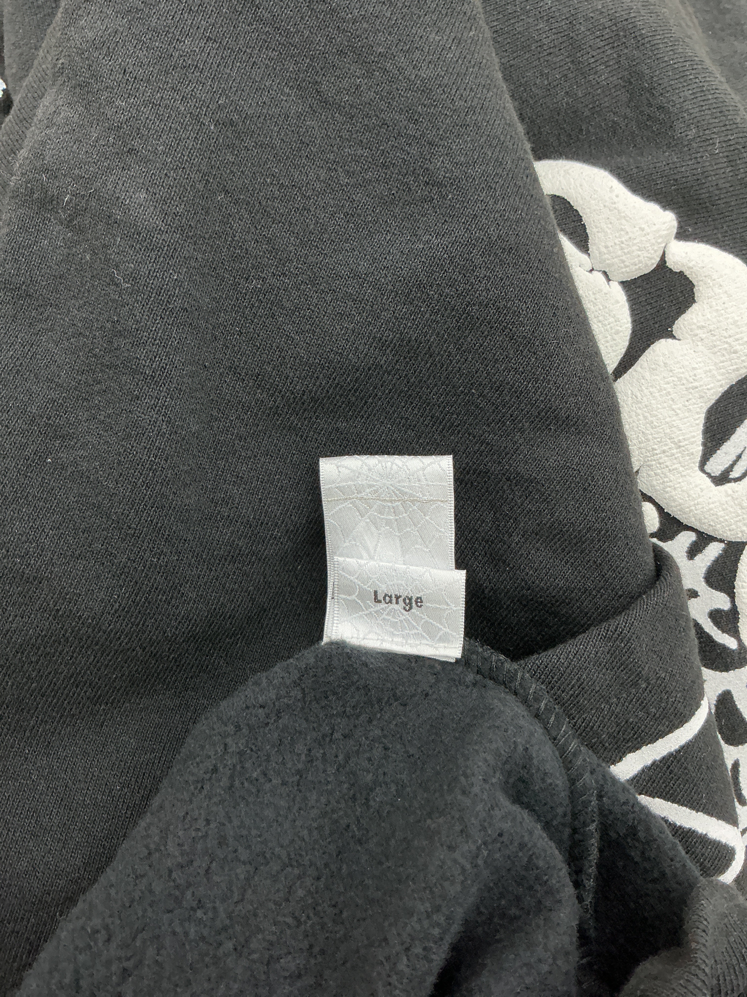 Sp5der OG Web Hoodie Black