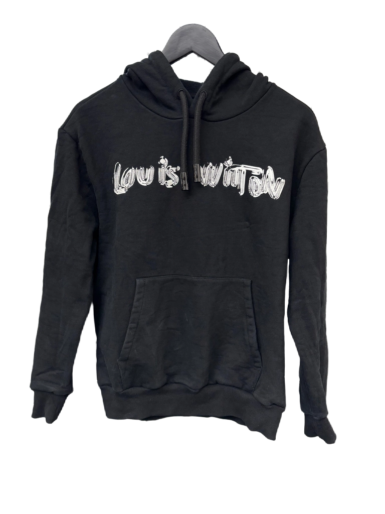 Louis Vuitton Graphic Hoodie Black