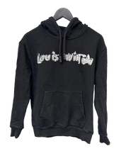 Louis Vuitton Graphic Hoodie Black