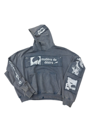Matiere De Desirs ENCORE HOODIE ‘WASHED BLUE’