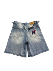HAPPY MEMORIES DON'T DIE HMDD 'H-STAR CRYSTAL' JORT SHORTS