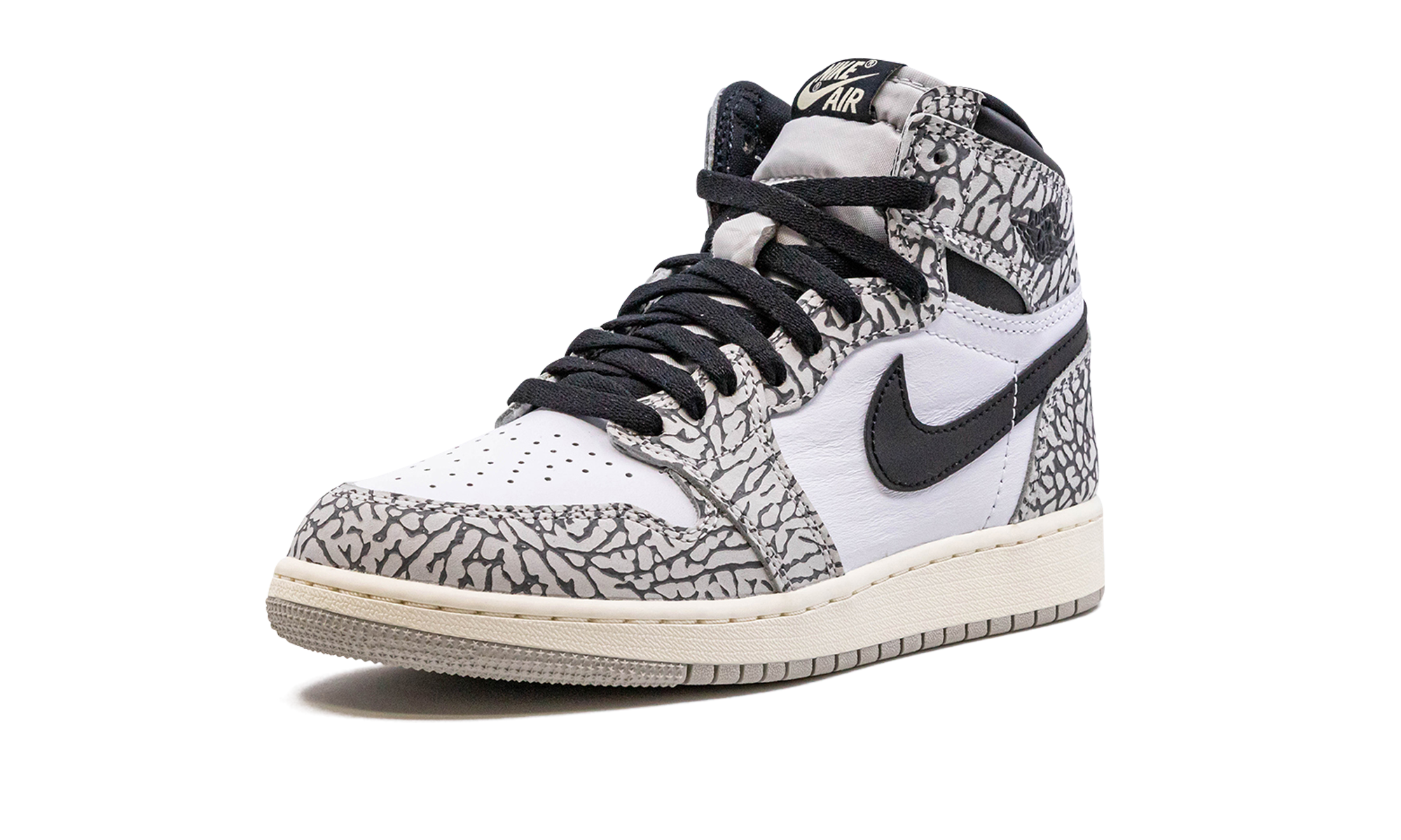 Jordan 1 Retro High OG White Cement (GS)
