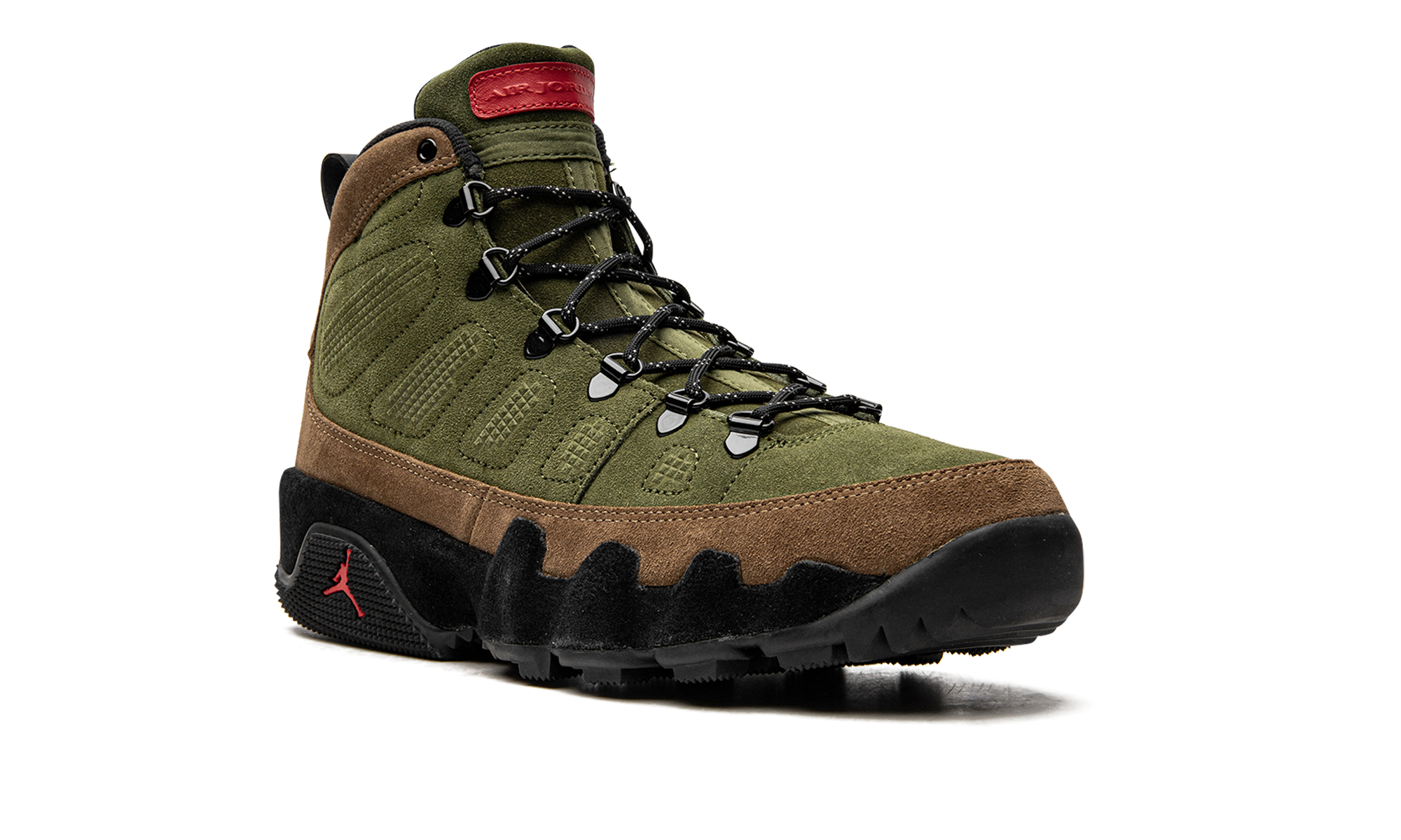 Jordan 9 Retro Boot NRG Military Brown Legion Green