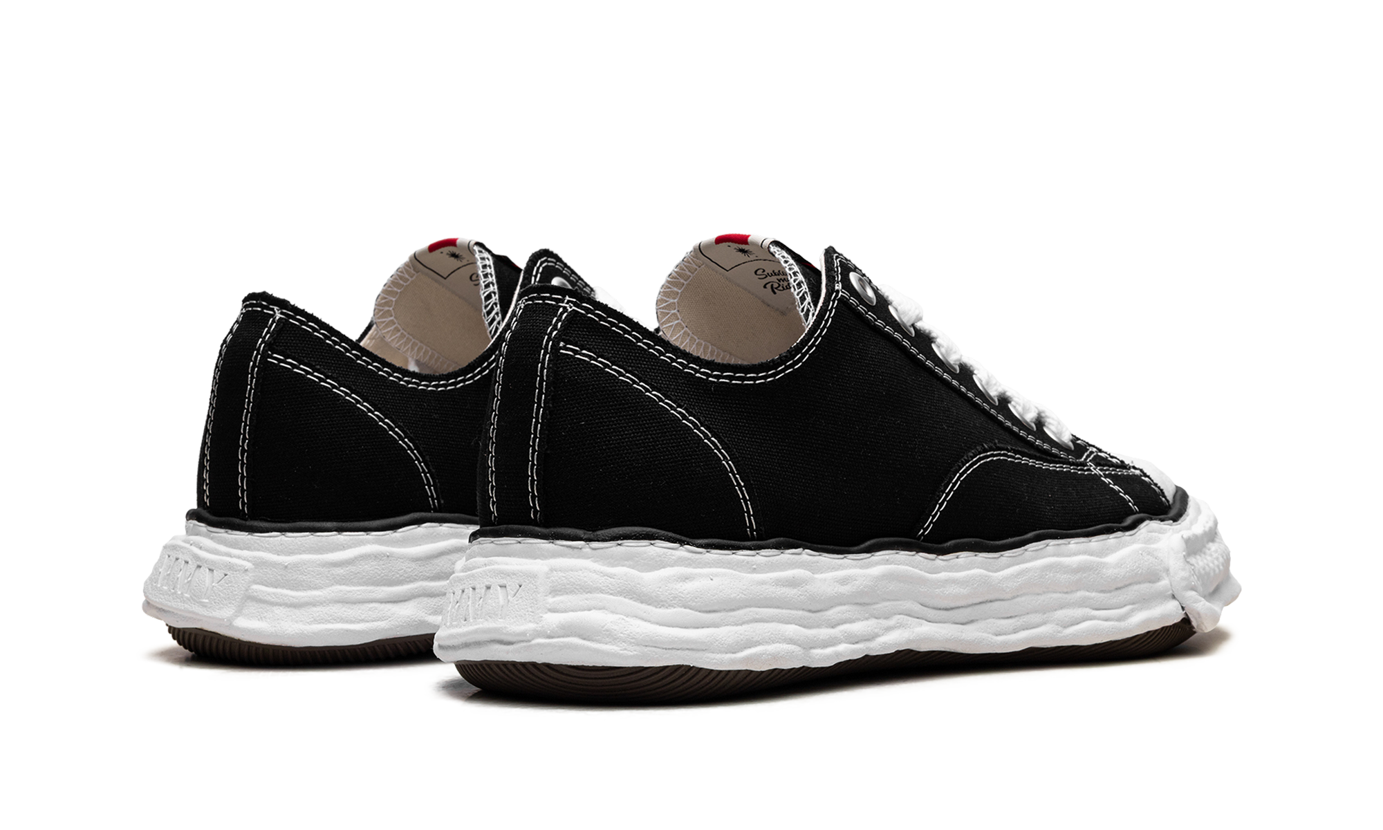Maison Mihara Yasuhiro Peterson 23 OG Sole Canvas Low Black