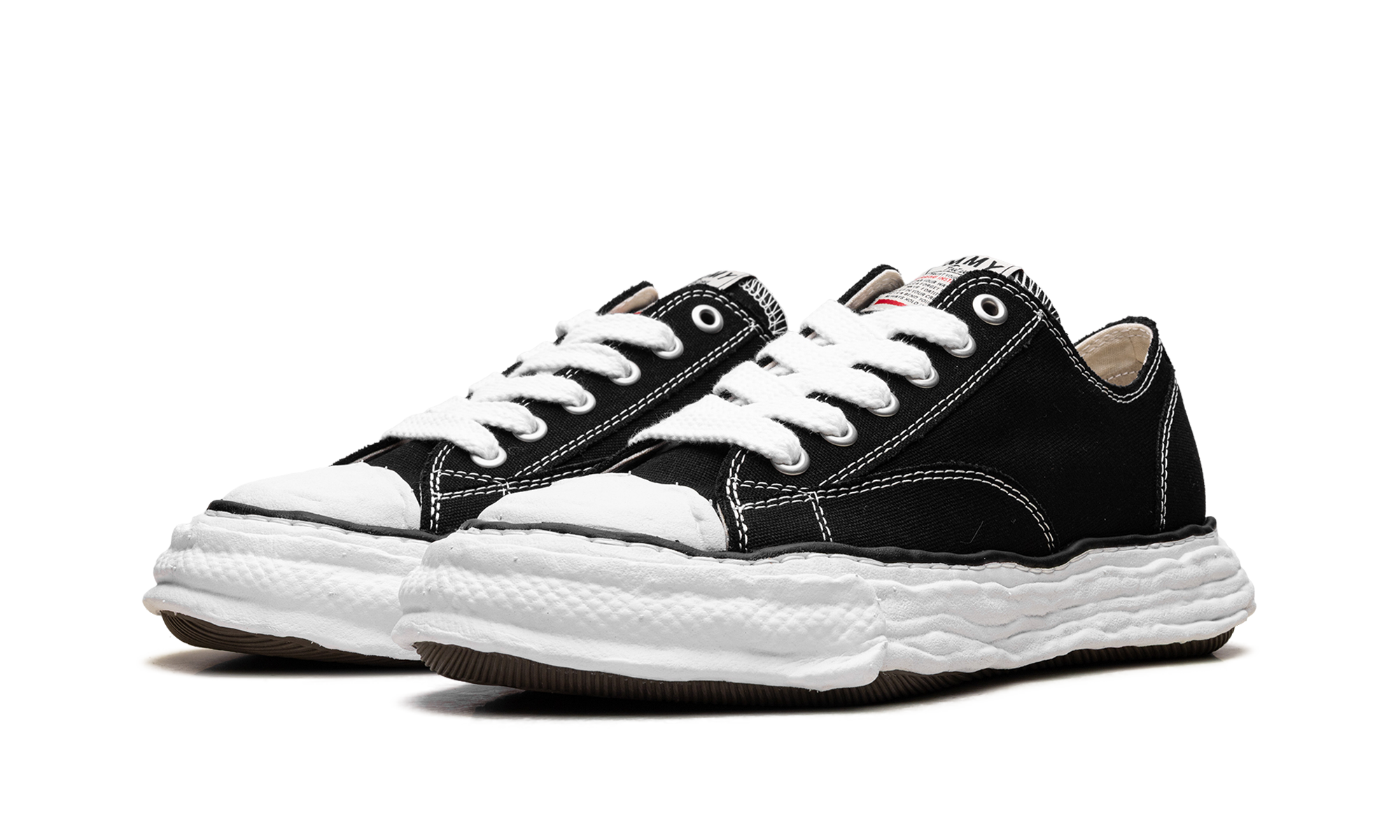 Maison Mihara Yasuhiro Peterson 23 OG Sole Canvas Low Black