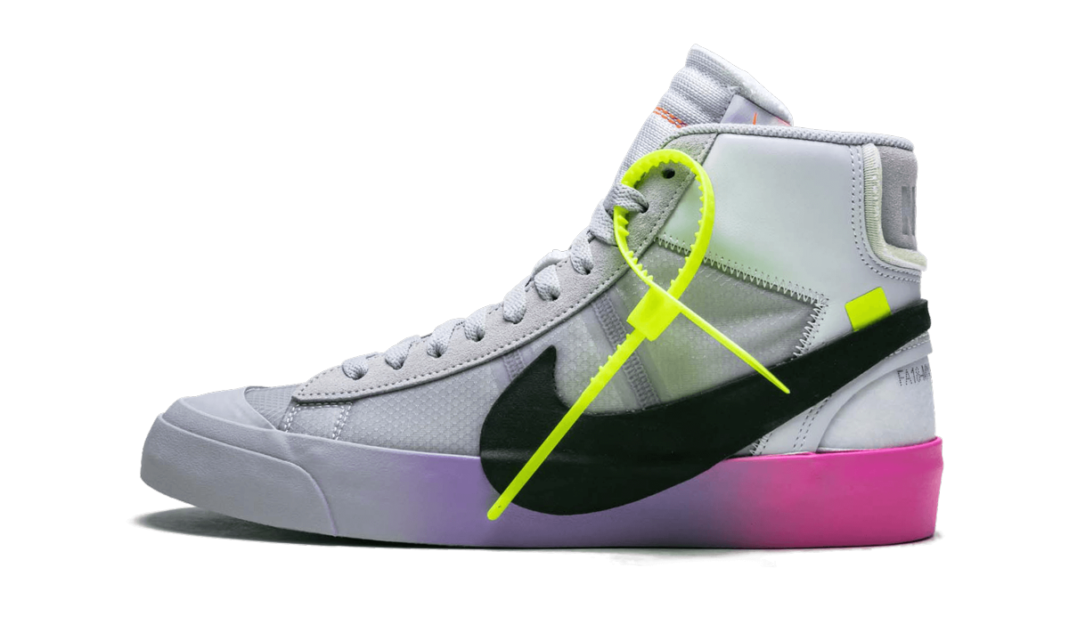 Nike Blazer Mid Off-White Wolf Grey Serena Queen