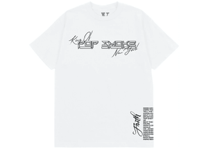 Pop Smoke X Vlone Faith King Of New York T-Shirt White
