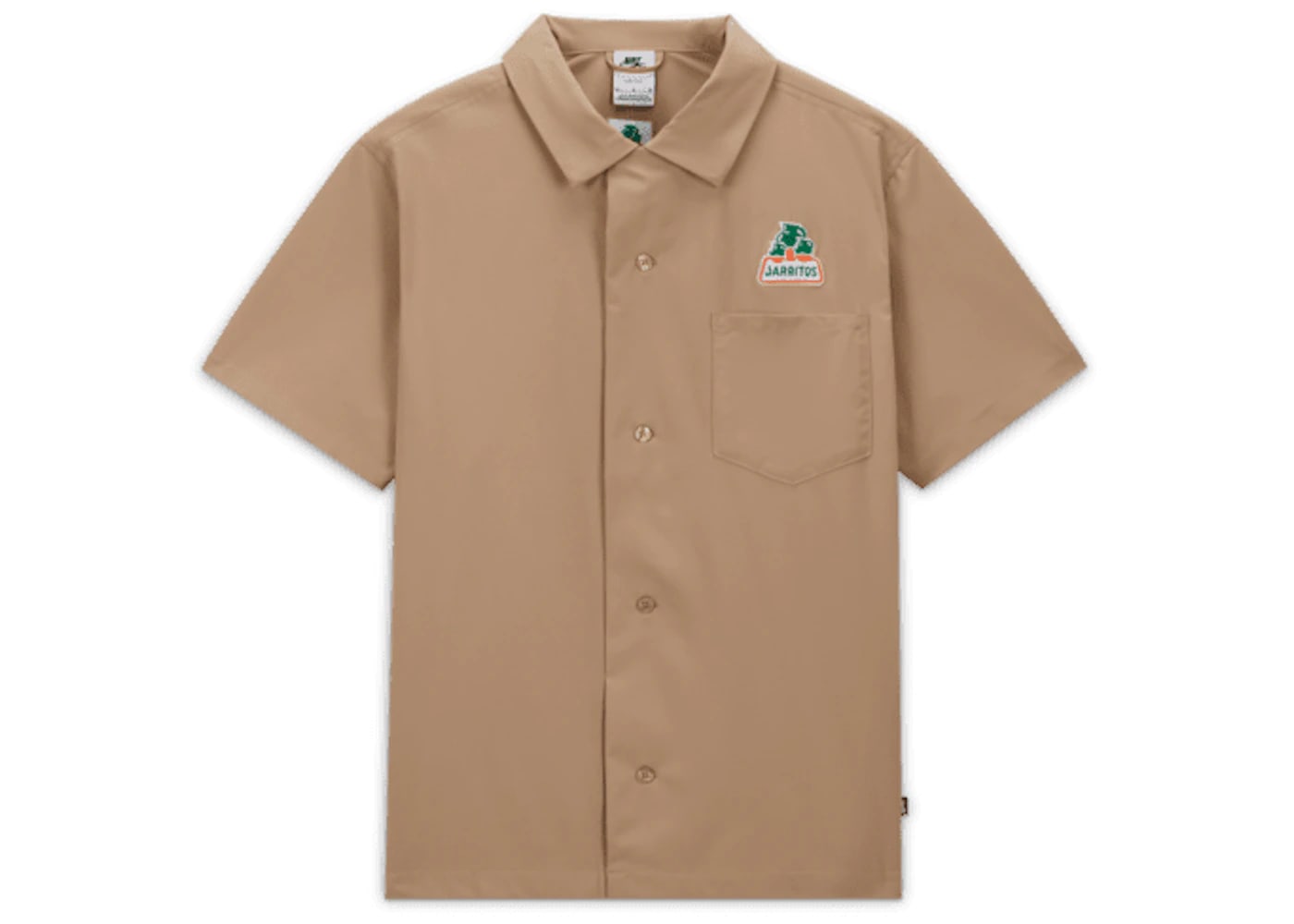 Nike SB x Jarritos Bowling Button Up Shirt Khaki