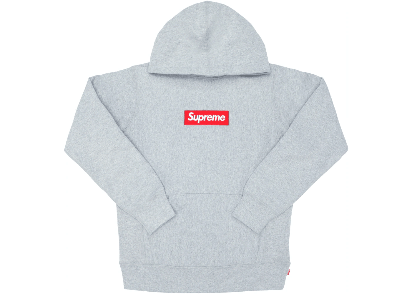 Supreme Box Logo Hoodie Heather Grey