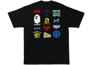 BAPE Classic Logo #1 Tee (SS22) Black