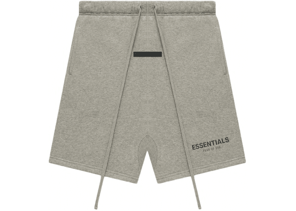 Fear Of God Essentials Core Collection Sweatshort Dark Heather Oatmeal