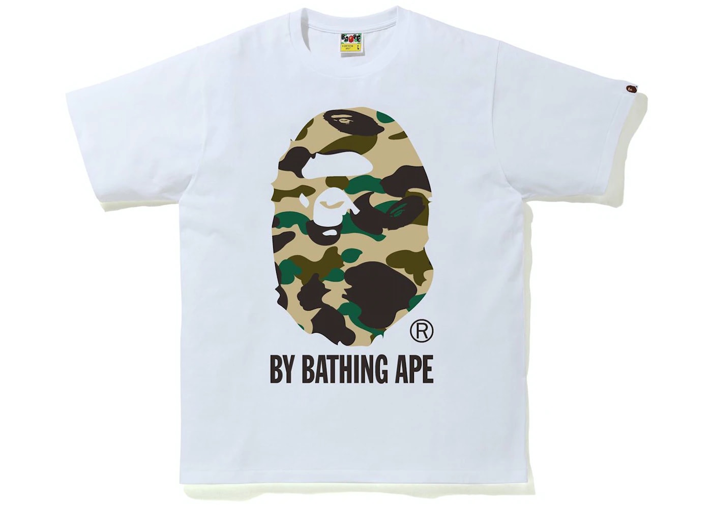 BAPE 1st Camo By Bathing Ape Tee (FW21) White/Yellow