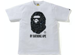 BAPE Space Camo By Bathing Ape Tee White
