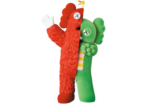 KAWS KACHAMUKKU Vinyl Figure Green/Red