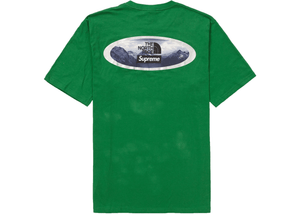 Supreme The North Face Mountains Tee Green