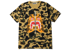 BAPE 1st Camo Tiger T-Shirt Yellow