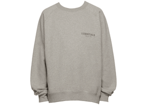 Fear Of God Essentials Core Collection Crewneck Dark Heather Oatmeal