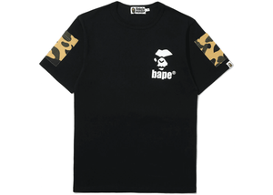 BAPE 1st Camo Sleeve Pocket Tee Black