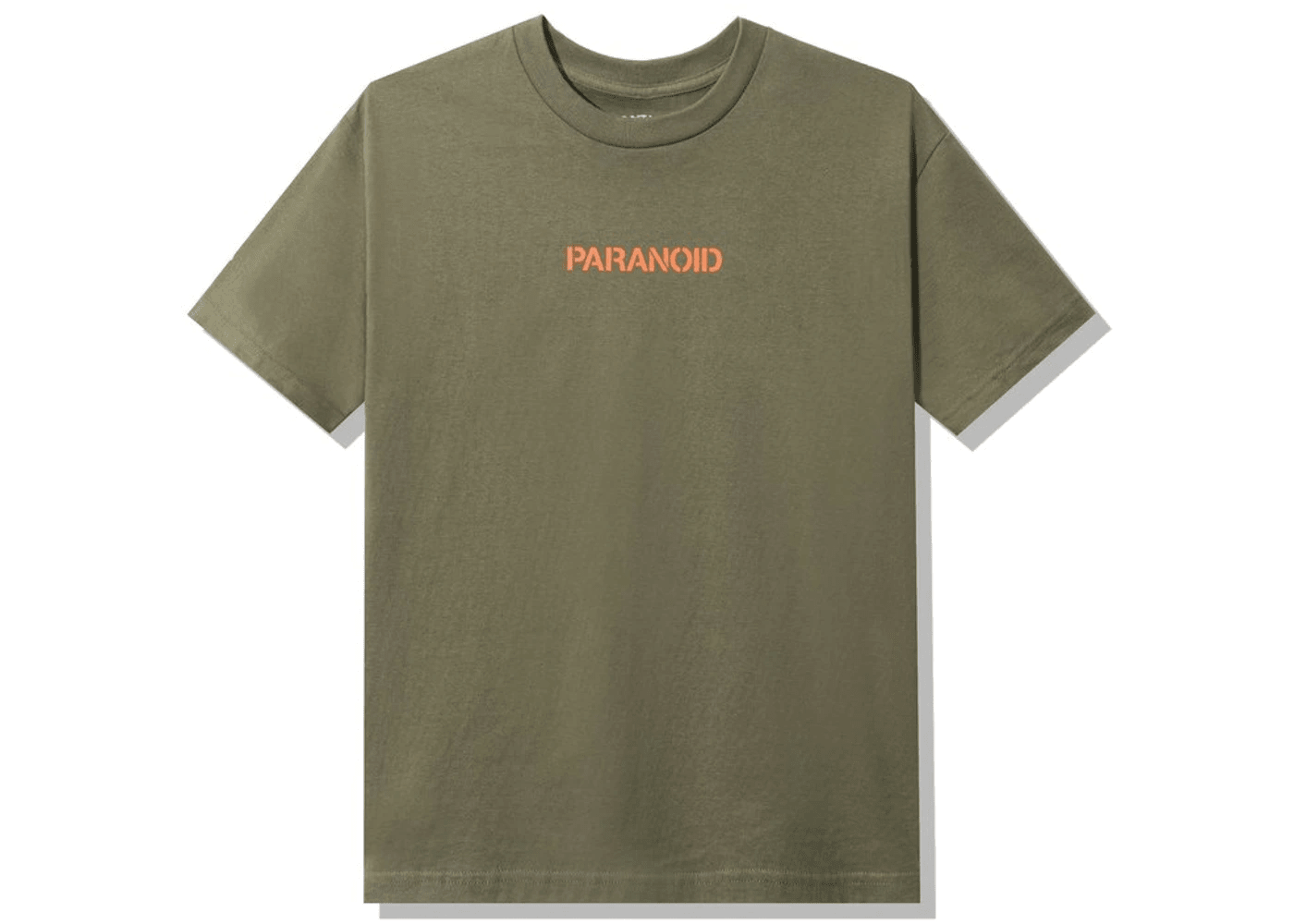 Anti Social Social Club x Undefeated Paranoid T-shirt Olive