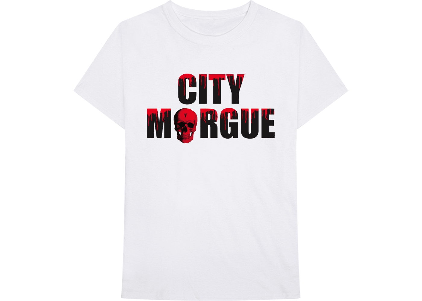 City Morgue x Vlone Dogs Tee White