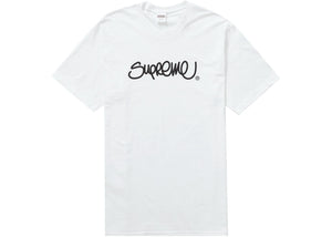 Supreme Handstyle Tee White