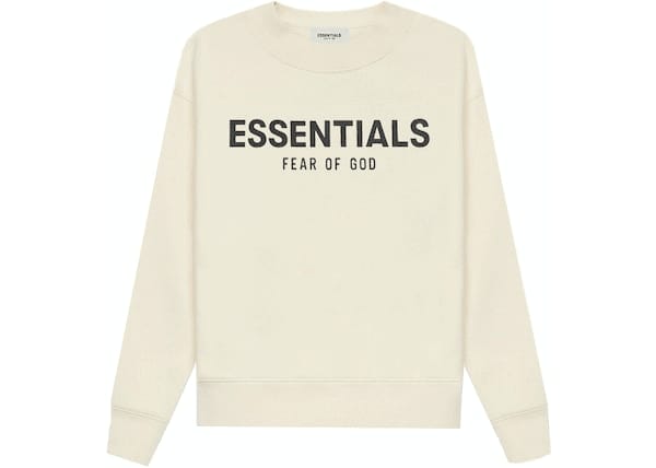 Fear Of God Essentials Kids Pull-Over Crewneck Cream/Buttercream
