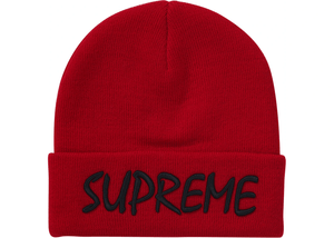 Supreme FTP Beanie Red