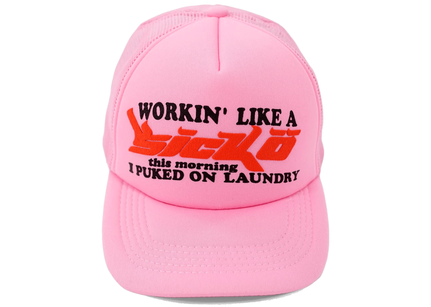 Sicko Laundry Trucker Hat Pink