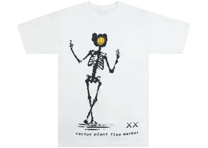 KAWS X Cactus Plant Flea Market T-Shirt White