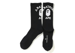 BAPE College Socks (FW19) Black