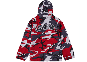 Supreme Nike Arc Corduroy Hooded Jacket Red Camo
