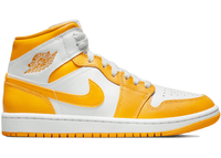 Jordan 1 Mid White University Gold (W)