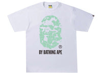 BAPE Text Code Camo By Bathing Ape Tee White