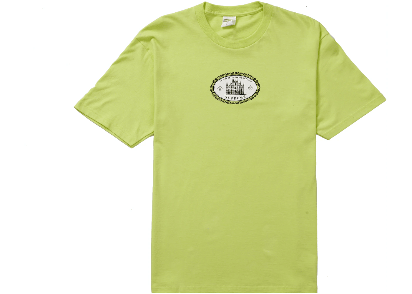 Neon green supreme deals shirt