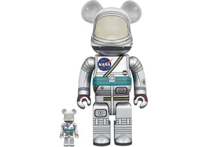 Bearbrick Project Mercury Astronaut 100% & 400% Set