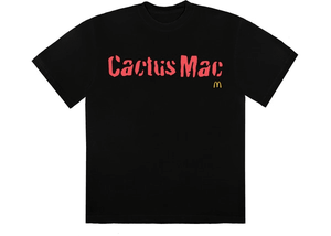 Travis Scott X McDonald's Cactus Mac T-Shirt Black