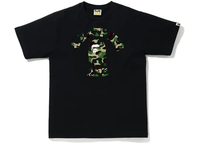 BAPE ABC Camo College Tee (SS21) Black/Green