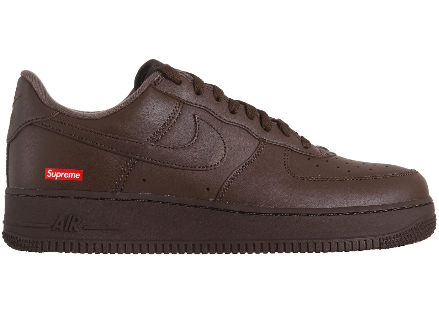 Nike Air Force 1 Low Supreme Baroque Brown – SOLEPLIER Nike Air Force 1 Low Supreme Baroque Brown – SOLEPLIER