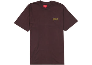 Supreme Washed Capital S/S Top Brown