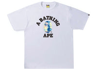 BAPE Tie Dye College Tee White/Multi