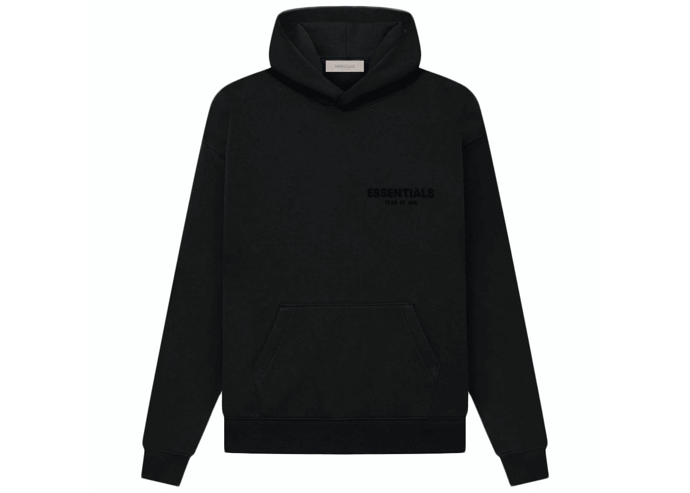 Fear of God Essentials Pullover Chest Logo Hoodie Stretch Limo/Black